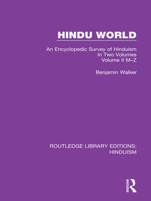cover image of Hindu World